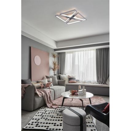 Searchlight - Dæmpbar LED-loftlampe QUATRO LED/29W/230V 40x40 cm