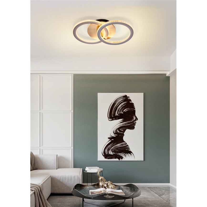 Searchlight - LED-dæmpbar loftlampe SPECS LED/24W/230V 3000K 25x42,5 cm