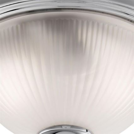Searchlight - Loftlampe FLUSH 2xE14/40W/230V skinnende krom