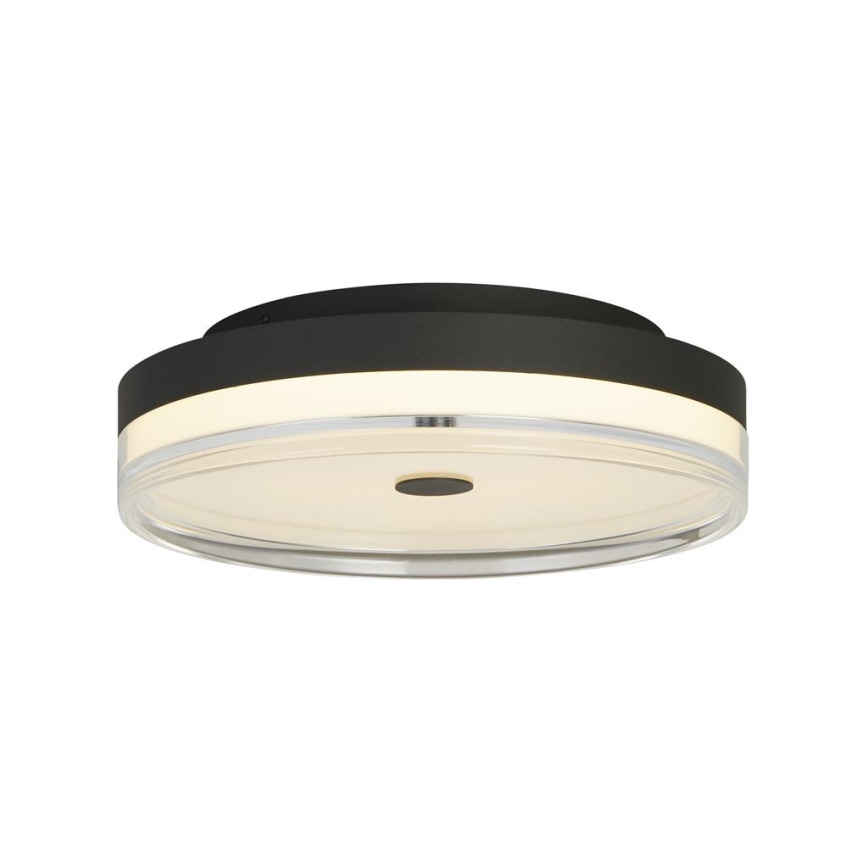 Searchlight - LED-loftlampe CYPRUS LED/29W/230V Ø 40 cm sort