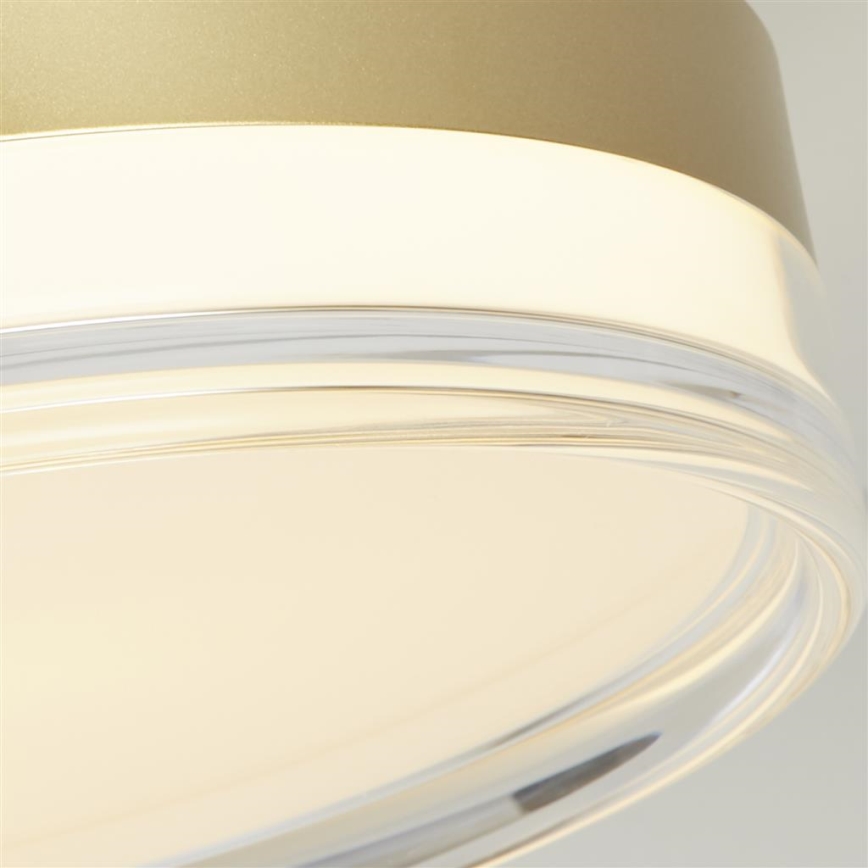 Searchlight - LED-loftlampe CYPRUS LED/29W/230V Ø 40 cm guld