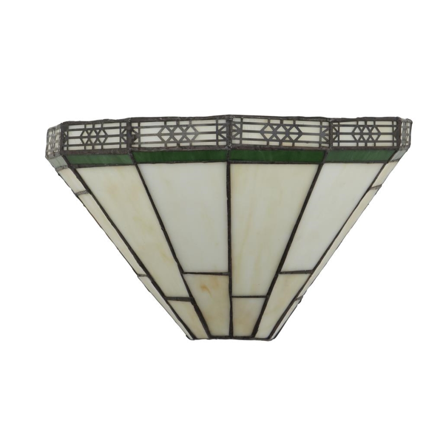 Searchlight - Tiffany væglampe GULDSMED 1xE14/60W/230V