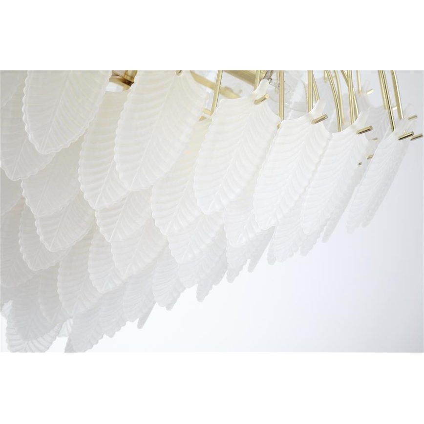 Searchlight - Kædeophængt lysekrone FEATHER 6xE14/60W/230V