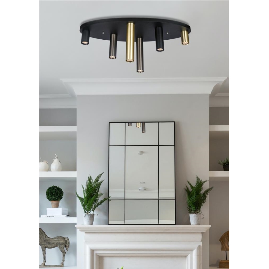 Searchlight - Loftlampe TUBES 6xGU10/10W/230V 80x30 cm