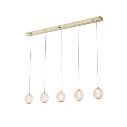 Searchlight - LED-pendel på wire ALLURE 5xLED/4,2W/230V