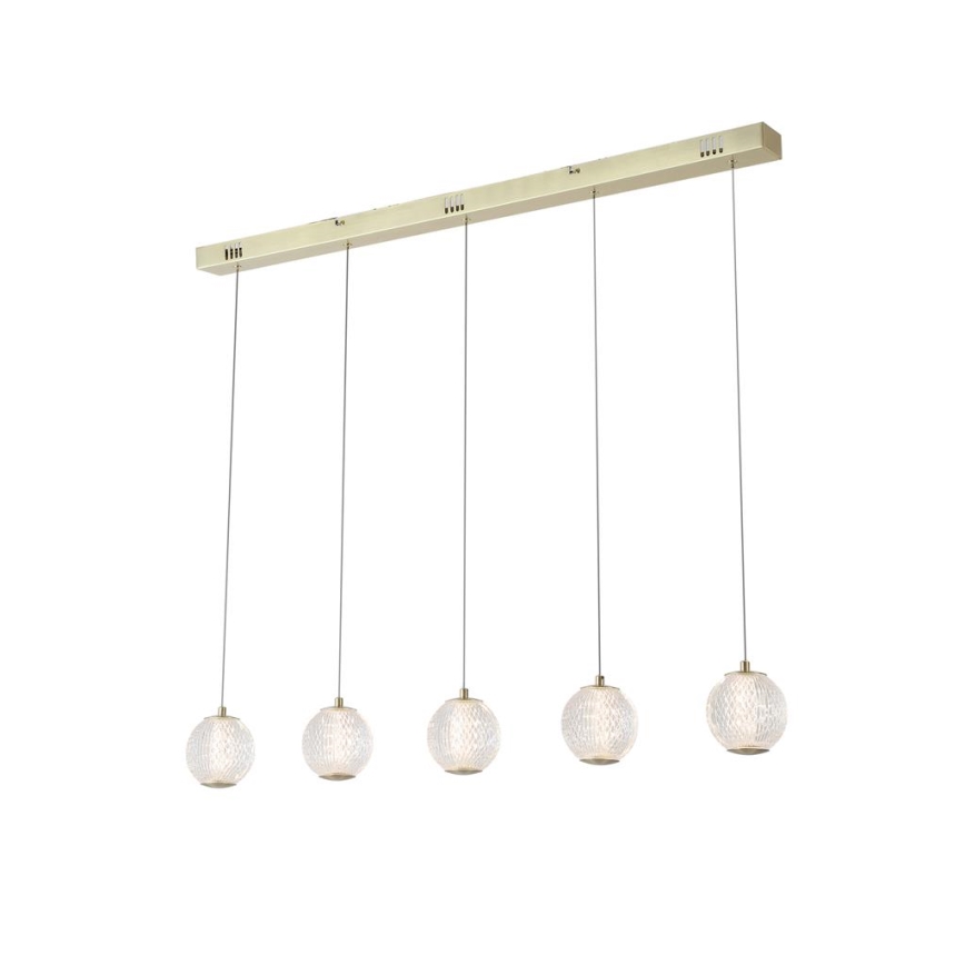 Searchlight - LED-pendel på wire ALLURE 5xLED/4,2W/230V