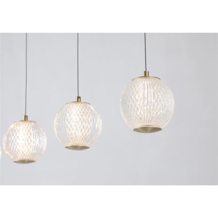 Searchlight - LED-pendel på wire ALLURE 5xLED/4,2W/230V