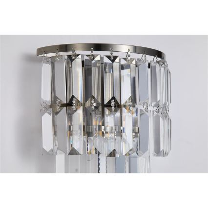 Searchlight - Væglampe til badeværelse EMPIRE 2xE14/7W/230V IP44