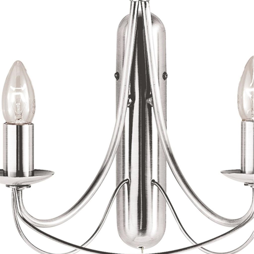 Searchlight - Væglampe MAYPOLE 2xE14/40W/230V skinnende krom