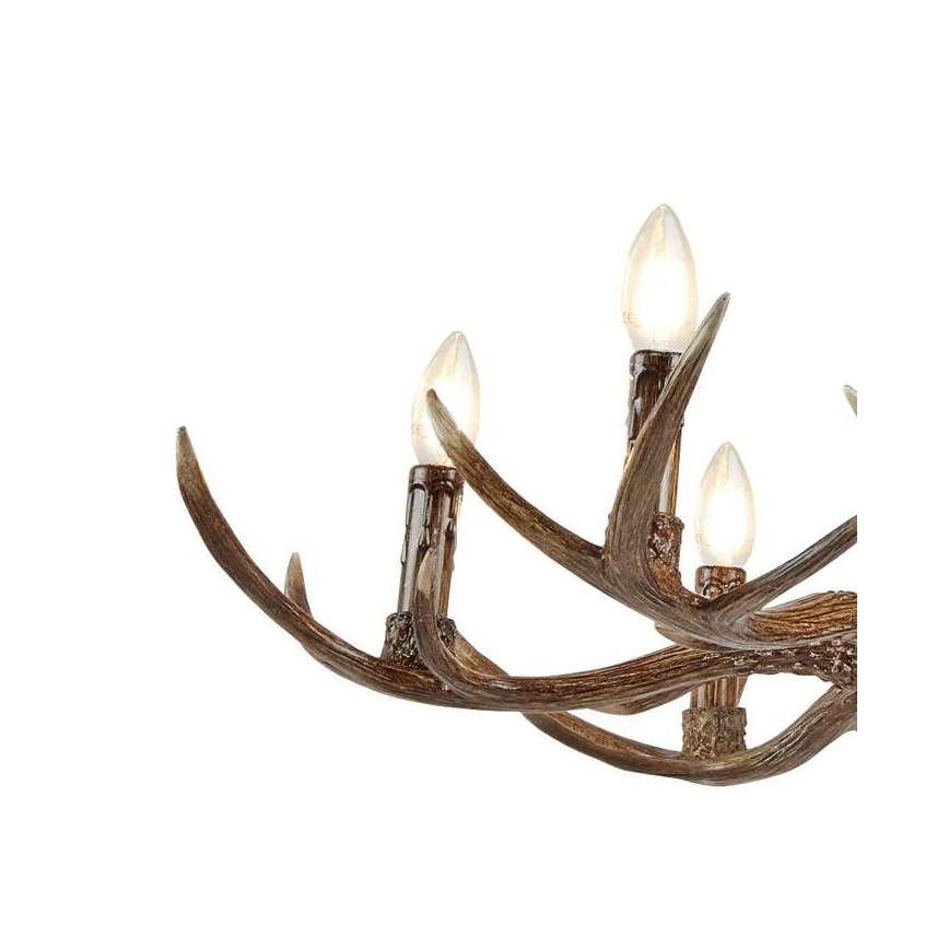 Searchlight - Pendel med kædeophæng STAG 6xE14/7W/230V