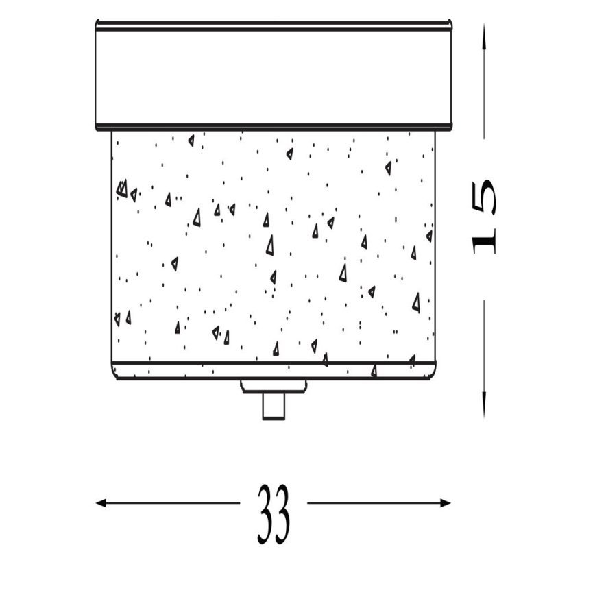 Searchlight - Badeværelsesloftlampe PRESTON 2xE27/60W/230V IP44 Ø 33 cm sølv