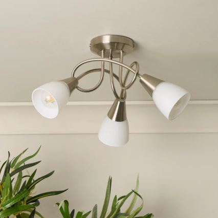 Searchlight - Loftmonteret lysekrone 3xE14/7W/230V