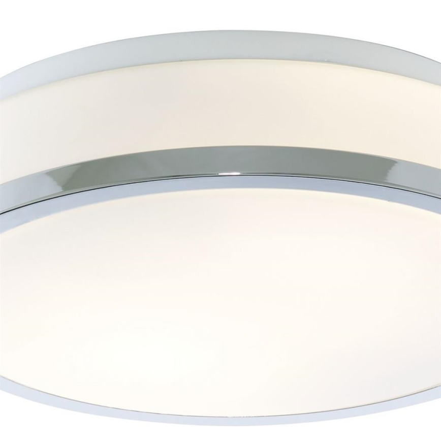 Searchlight - Loftlampe til badeværelse DISC 2xE27/60W/230V IP44