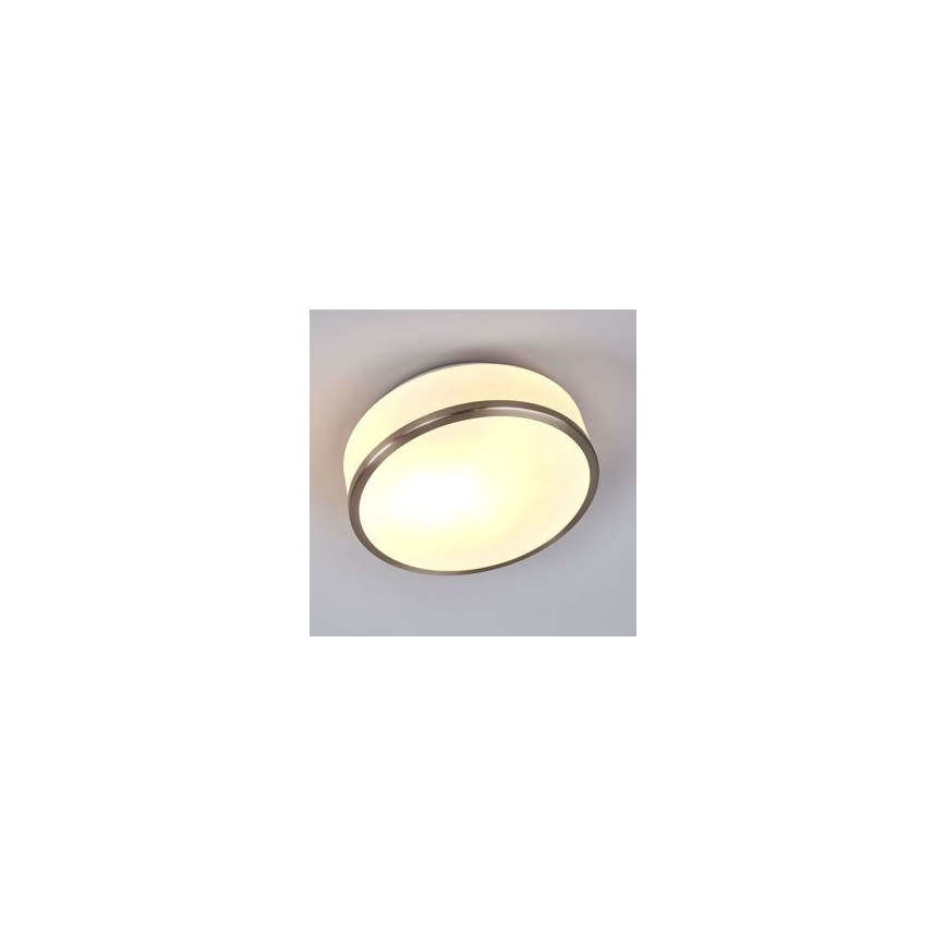 Searchlight - Loftlampe til badeværelset DISC 2xE27/60W/230V IP44