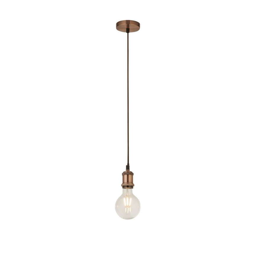 Searchlight - Pendel på wire SUSPENSION 1xE27/60W/230V kobber