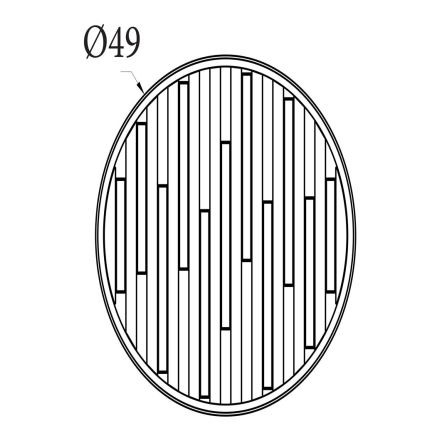 Searchlight - LED-dæmpbar loftlampe EQUALISE LED/33W/230V