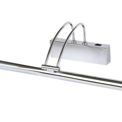 Searchlight - LED gallerilampe LED/14W/230V skinnende krom
