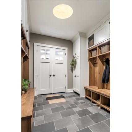 Searchlight - Dæmpbar LED-loftlampe CLOUDS LED/24W/230V 2700/3200/4000K Ø 38,5 cm