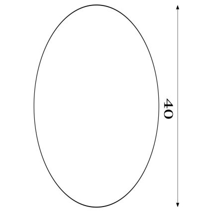 Searchlight - Dæmpbar LED-loftlampe CLOUDS LED/24W/230V 2700/3200/4000K Ø 38,5 cm
