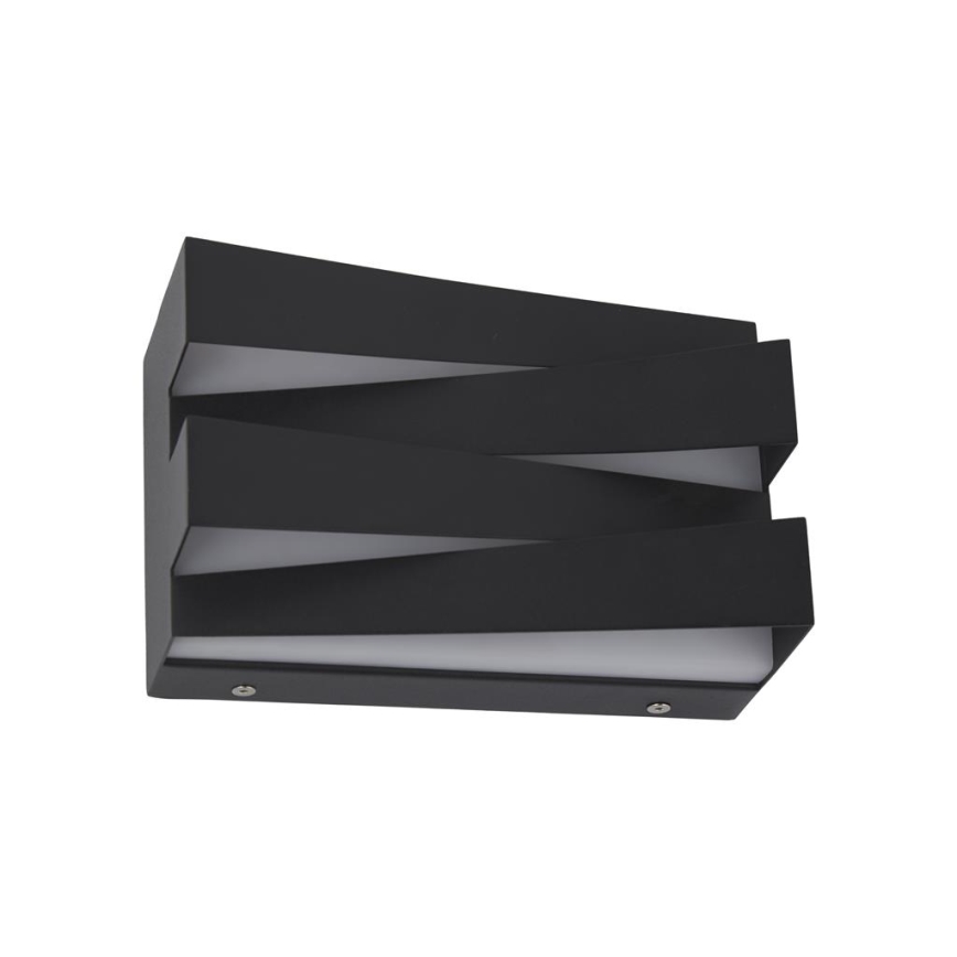 Searchlight - LED væglampe SECTION LED/18W/230V sort