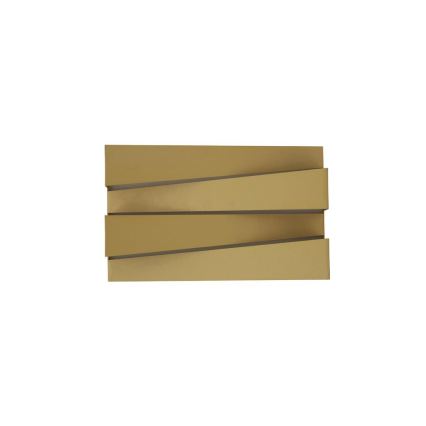 Searchlight - LED-væglampe SECTION LED/18W/230V guld