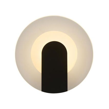 Searchlight - LED vægarmatur TARGET LED/7W/230V sort