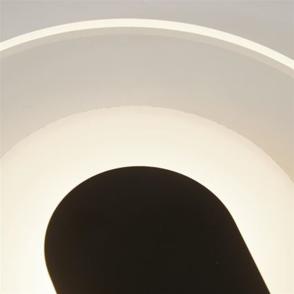 Searchlight - LED vægarmatur TARGET LED/7W/230V sort