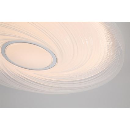 Searchlight - LED loftlampe AURA LED/24W/230V Ø 38,5 cm hvid