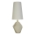 Searchlight - Bordlampe APEX 1xE27/60W/230V hvid/grå