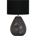 Searchlight - Bordlampe DEVON 1xE27/60W/230V sort