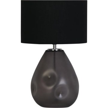 Searchlight - Bordlampe DEVON 1xE27/60W/230V sort