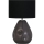 Searchlight - Bordlampe DEVON 1xE27/60W/230V sort