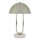 Searchlight - Bordlampe DOME 1xG9/7W/230V sølvfarvet