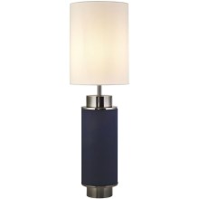 Searchlight - Bordlampe FLASK 1xE27/60W/230V blå