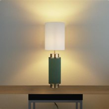 Searchlight - Bordlampe FLASK 1xE27/60W/230V grøn