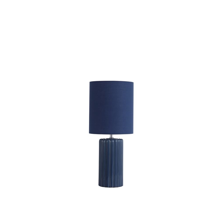 Searchlight - Bordlampe GROOVE 1xE14/60W/230V blå