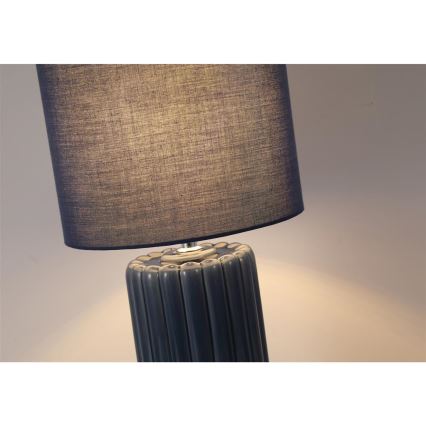 Searchlight - Bordlampe GROOVE 1xE14/60W/230V blå