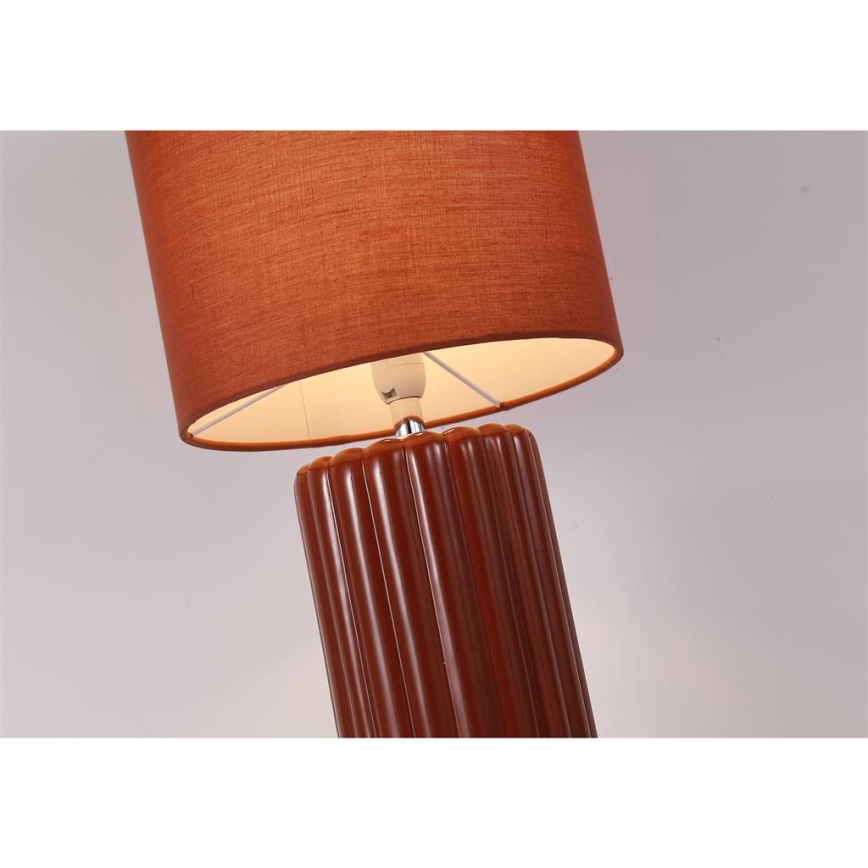Searchlight - Bordlampe GROOVE 1xE14/60W/230V bordeaux