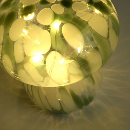 Searchlight - LED-bordlampe AMELIA LED/0,2W/230V grøn