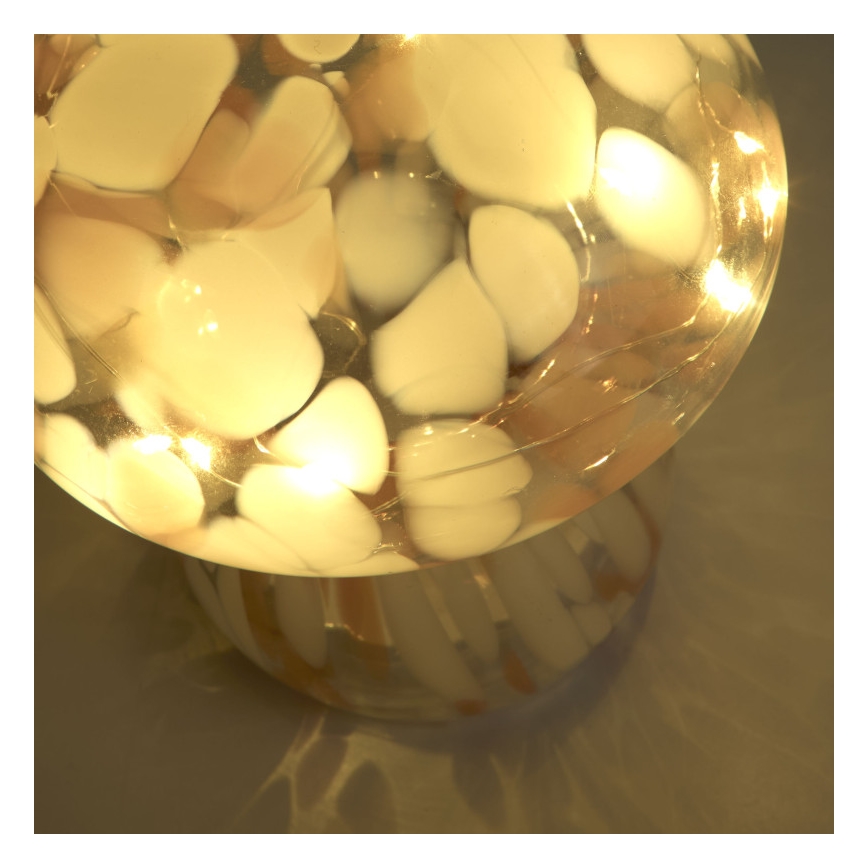 Searchlight - LED-bordlampe AMELIA LED/0,2W/230V beige