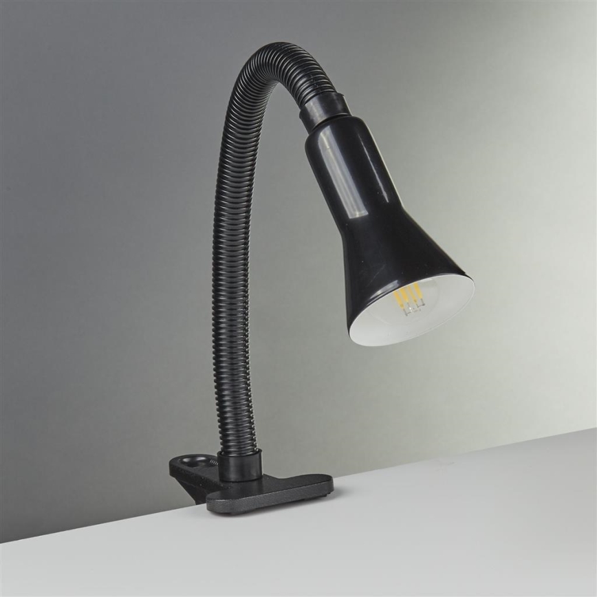 Searchlight - Fleksibel bordlampe DESK 1xE14/40W/230V