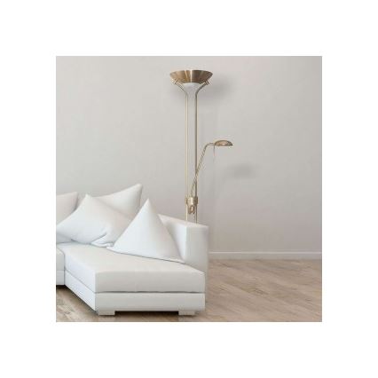 Searchlight - Gulvlampe dæmpbar MOTHILD 1xR7s/14W + 1xG9/8W/230V