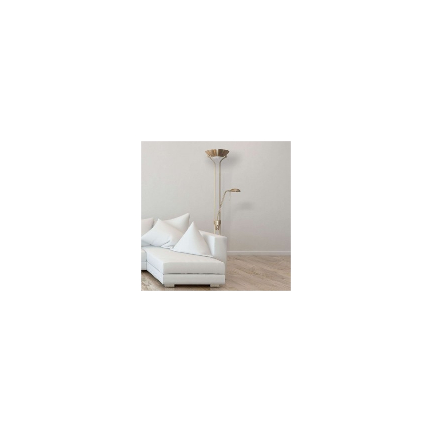 Searchlight - Gulvlampe dæmpbar MOTHILD 1xR7s/14W + 1xG9/8W/230V
