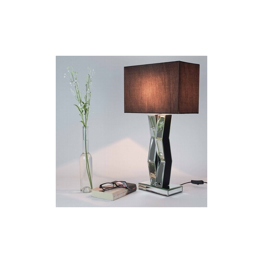 Searchlight - Bordlampe MIRROR 1xE27/60W/230V