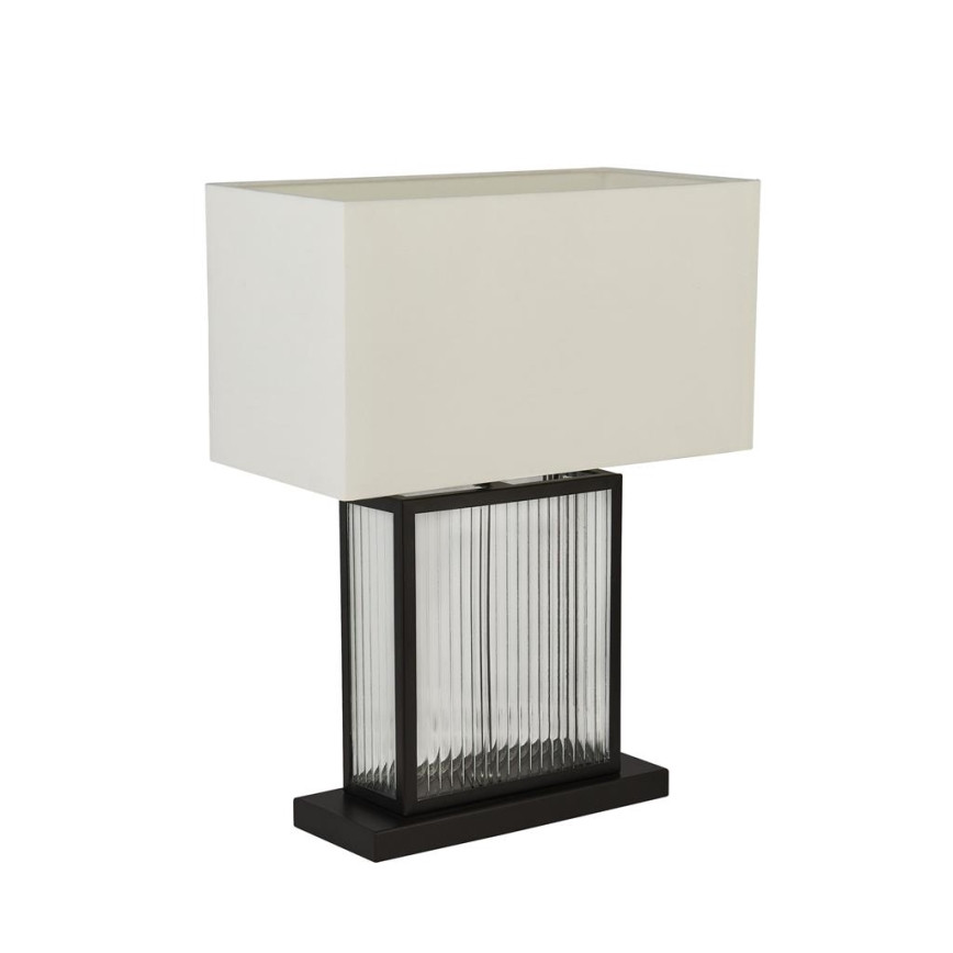 Searchlight - Bordlampe CLARENDON 1xE27/60W/230V sort