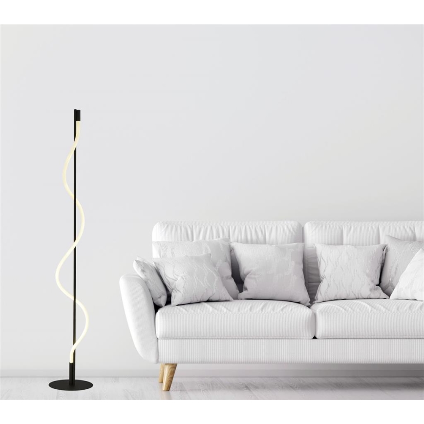 Searchlight - LED gulvlampe dæmpbar REMY LED/20W/230V sort