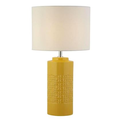 Searchlight - Bordlampe CHARLESTON 1xE27/10W/230V keramik