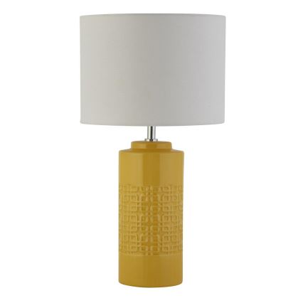 Searchlight - Bordlampe CHARLESTON 1xE27/10W/230V keramik