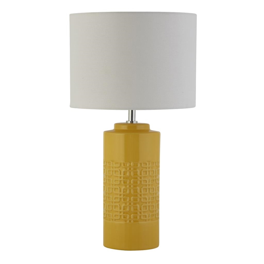 Searchlight - Bordlampe CHARLESTON 1xE27/10W/230V keramik