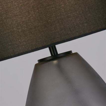 Searchlight - Bordlampe DEVON 1xE27/60W/230V sort